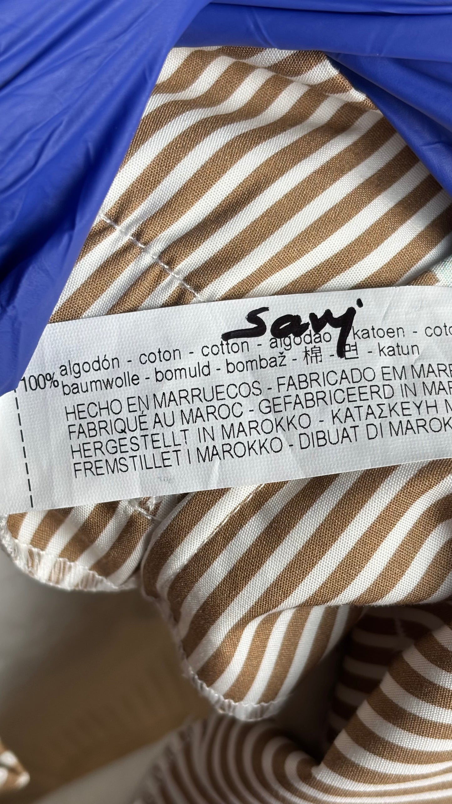 Zara Women’s Floral Striped Trousers (Size S)