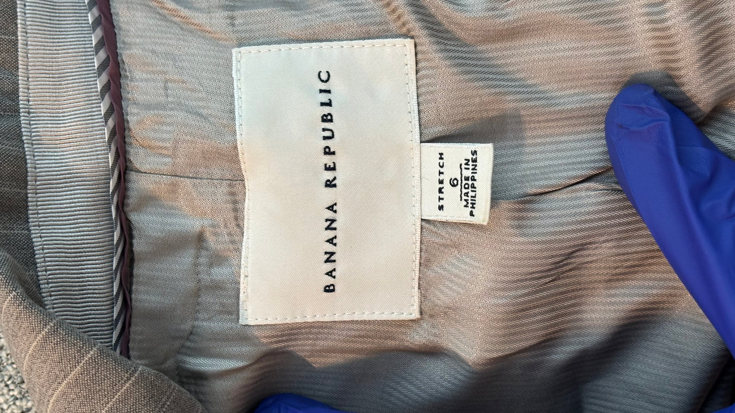 Banana Republic Women’s Pinstripe Cropped Jacket (Size S)