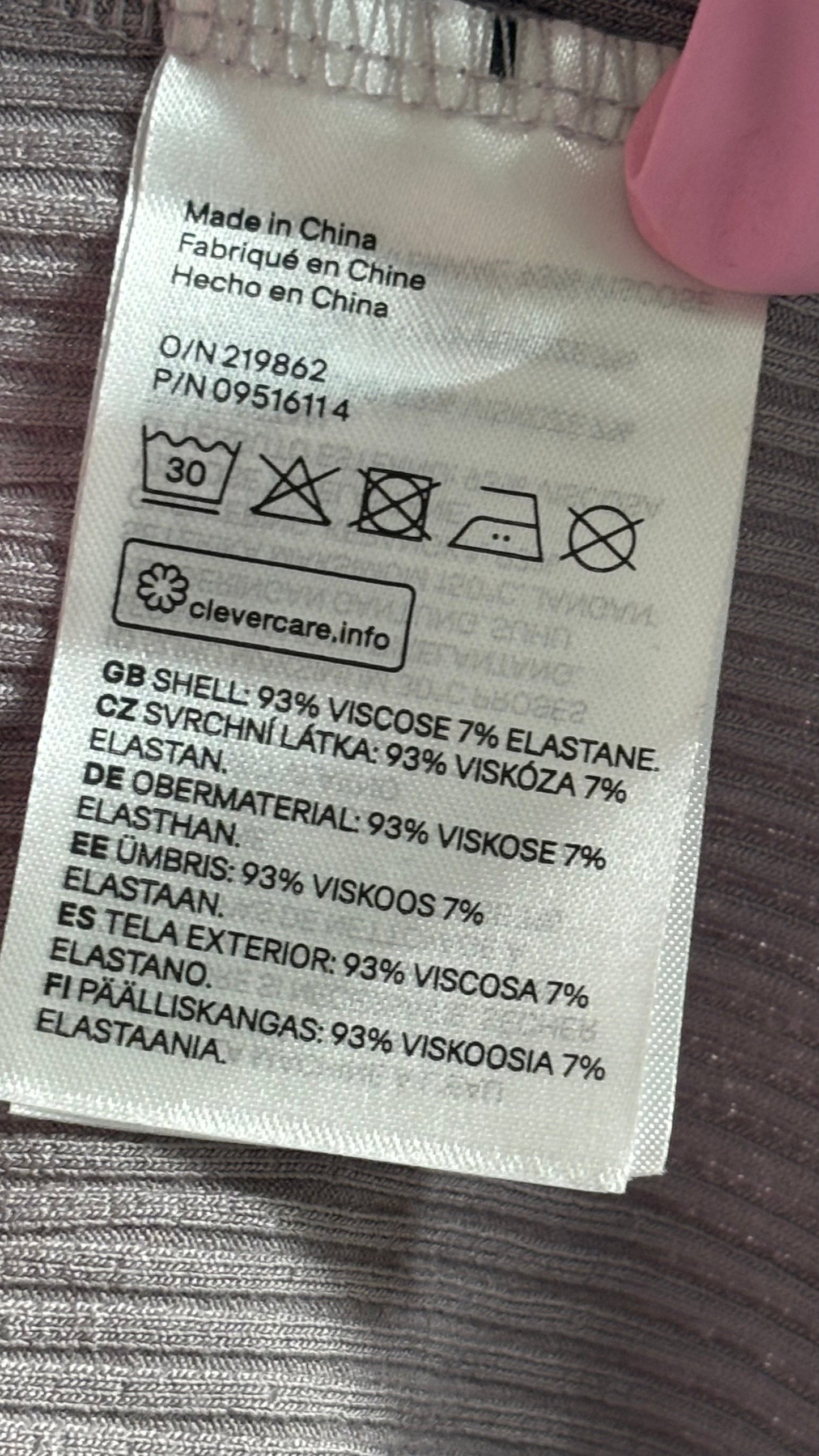 H&M Women's Ribbed Top (Size S)