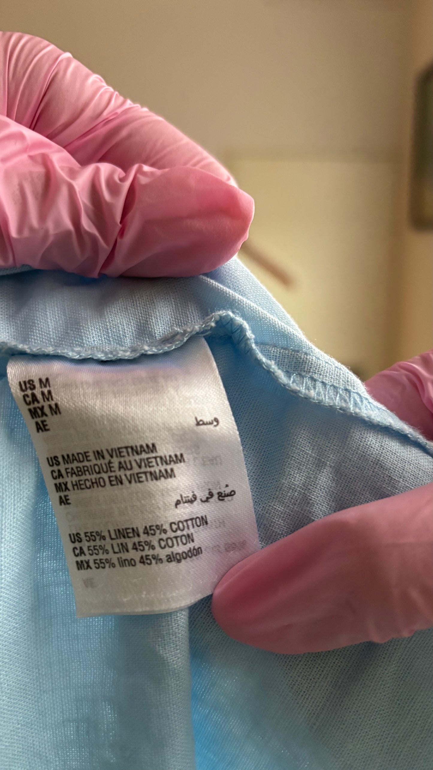 Morgan Taylor Women's Linen Top (Size M)