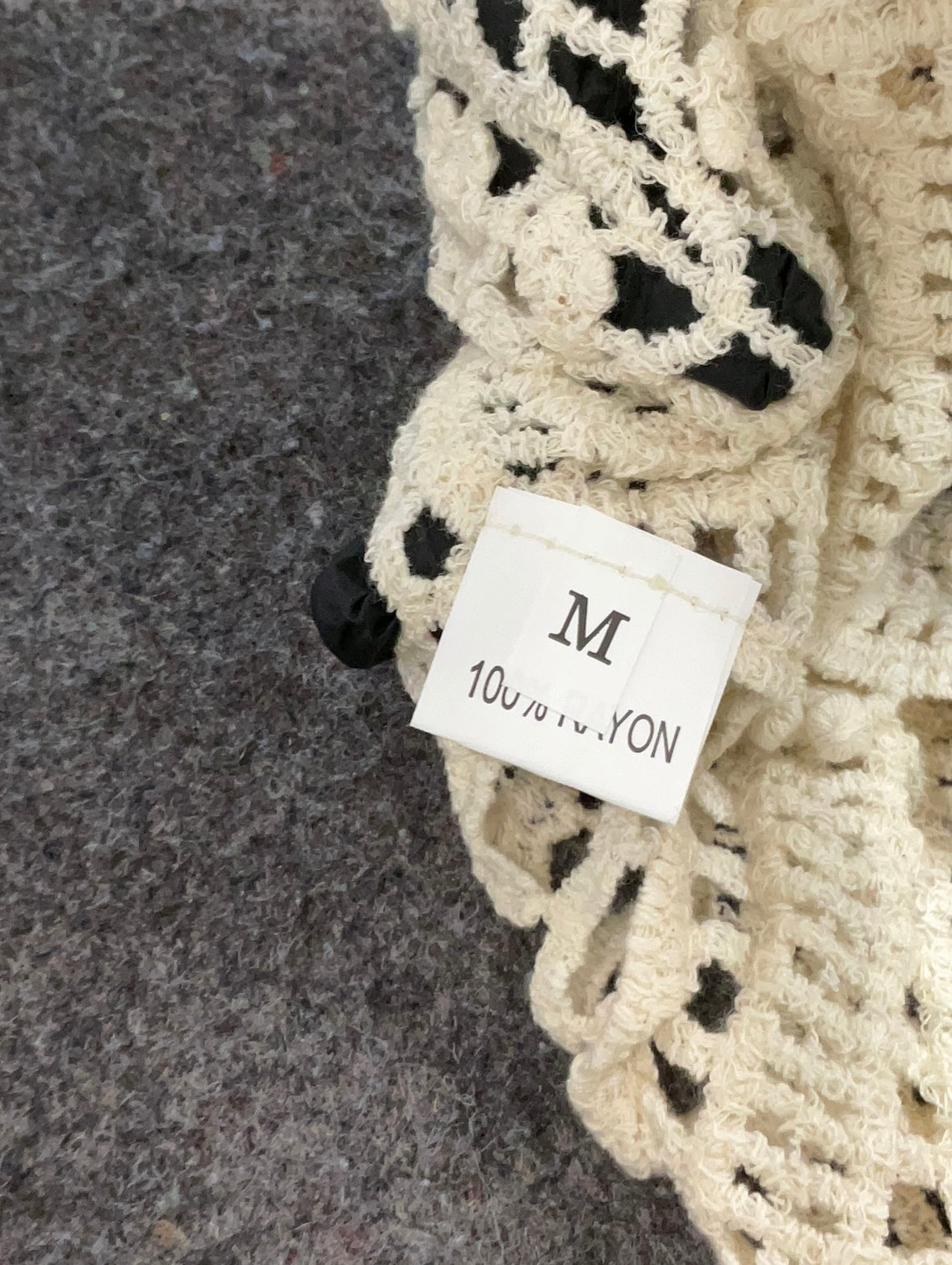 Women’s Crochet It-Girl Beach Cover Up (Size M)