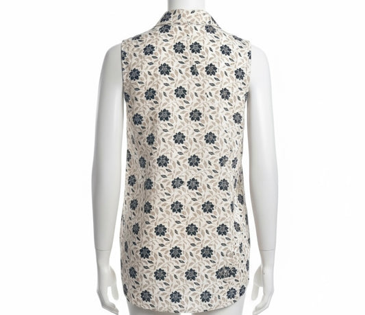 Ann Taylor Elegant Women's Floral Top (Size M)