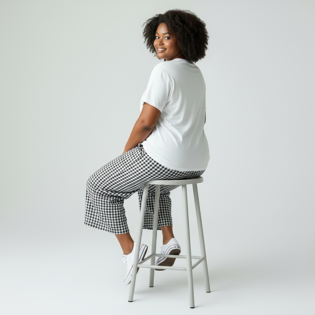 Uniqlo Women’s Gingham Pants (Size XXL)