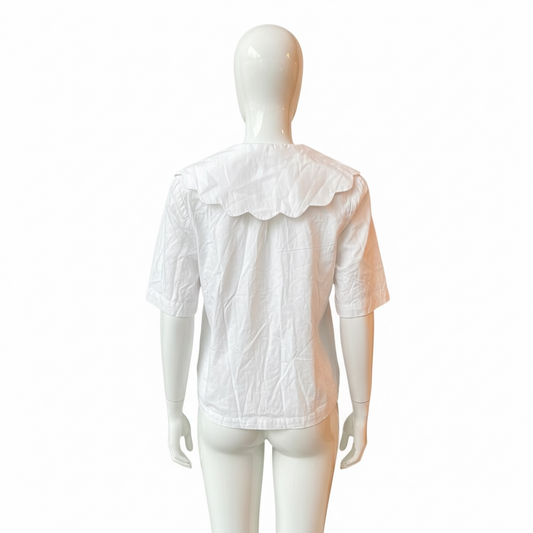 H&M Women’s Statement Collar Top (Size S/M)