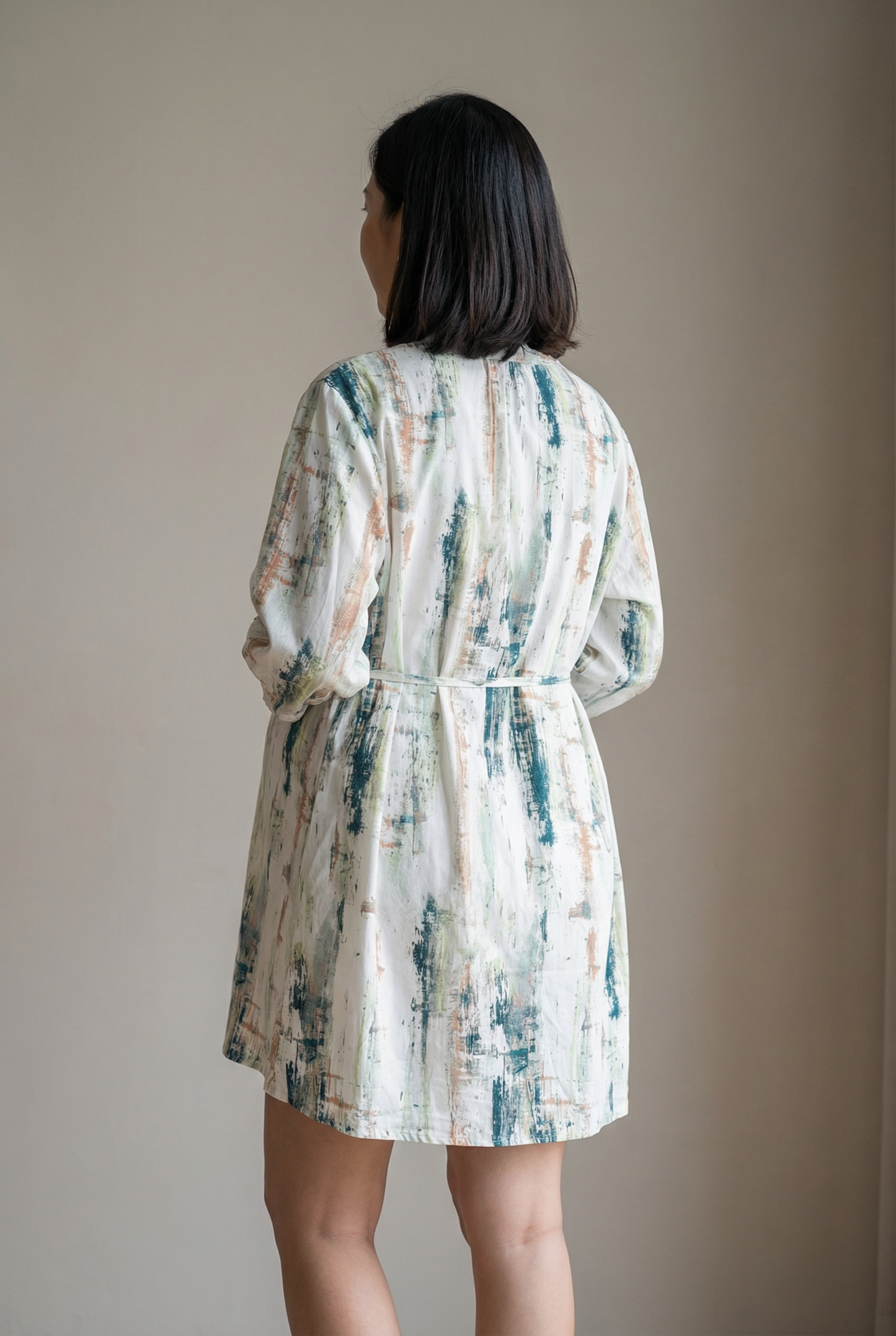 Liz Lange Maternity Women’s Abstract Print Dress (Size M)