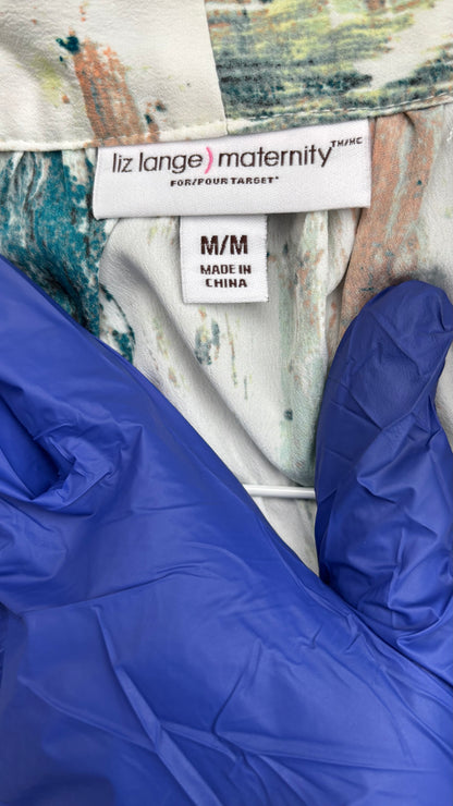 Liz Lange Maternity Women’s Abstract Print Dress (Size M)