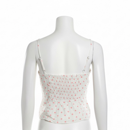 Zara Women's Polka Dot Top (Size S)