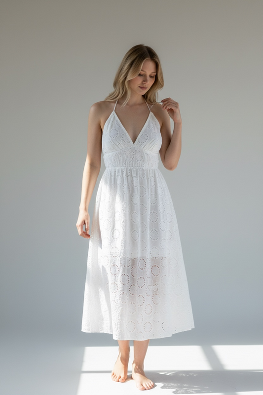 Zara Women’s Eyelet Dress (Size XS)