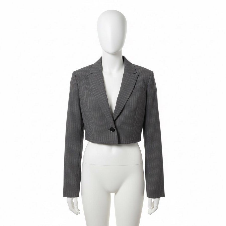 Banana Republic Women’s Pinstripe Cropped Jacket (Size S)