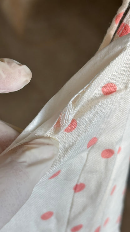 Zara Women's Polka Dot Top (Size S)