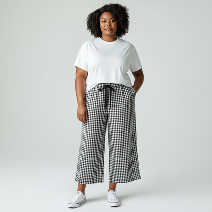 Uniqlo Women’s Gingham Pants (Size XXL)