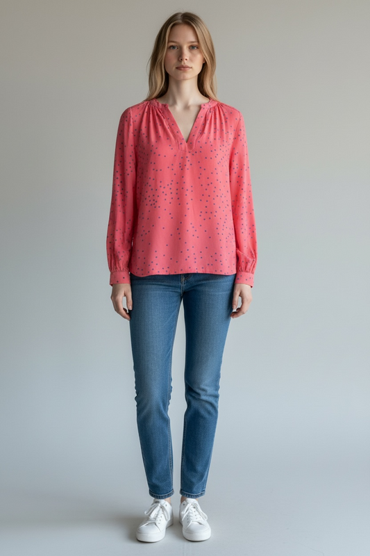 GAP Women’s Polka Dot Top (Size S Petite)