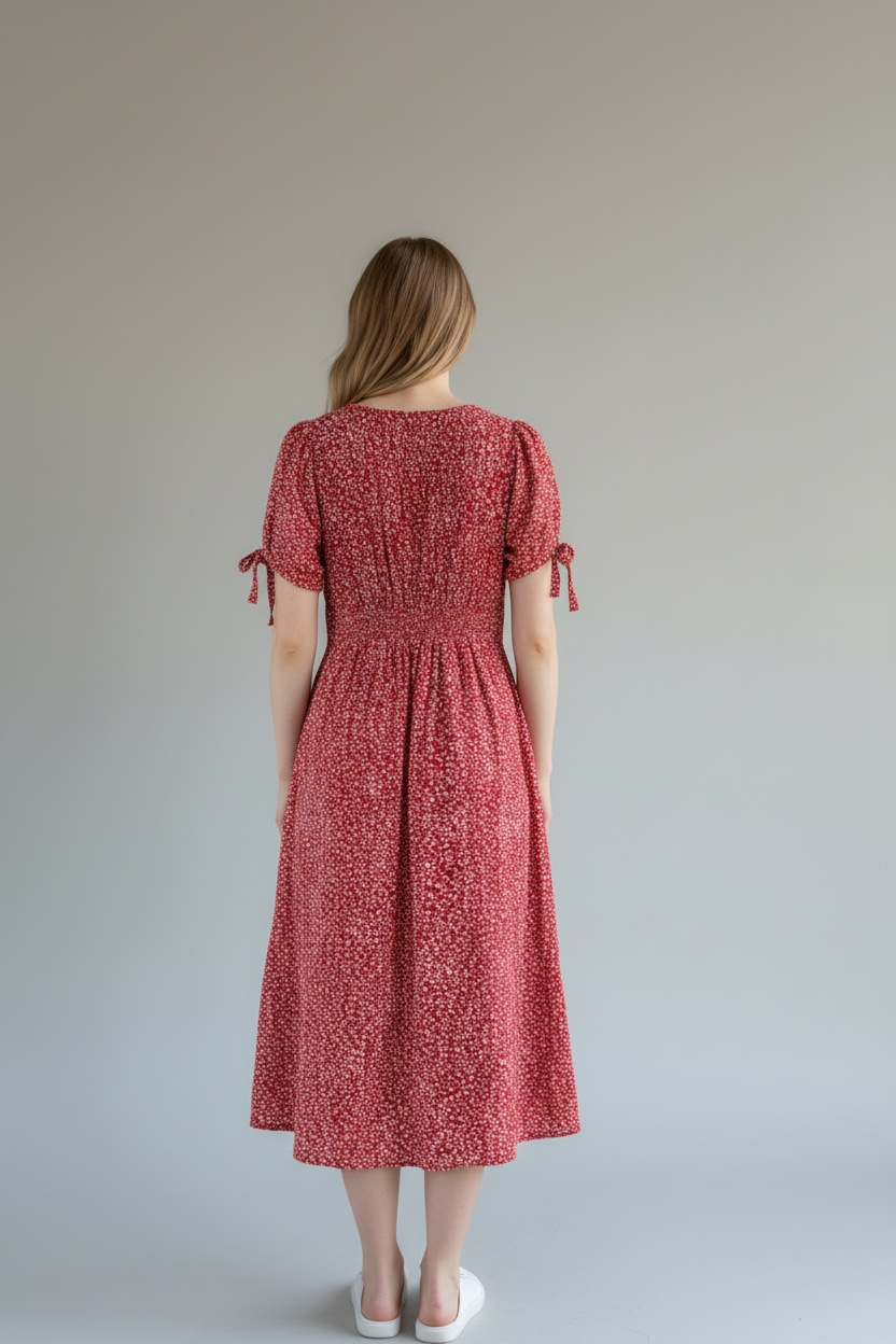 Universal Thread Romantic Women's Floral Dress (Size S)