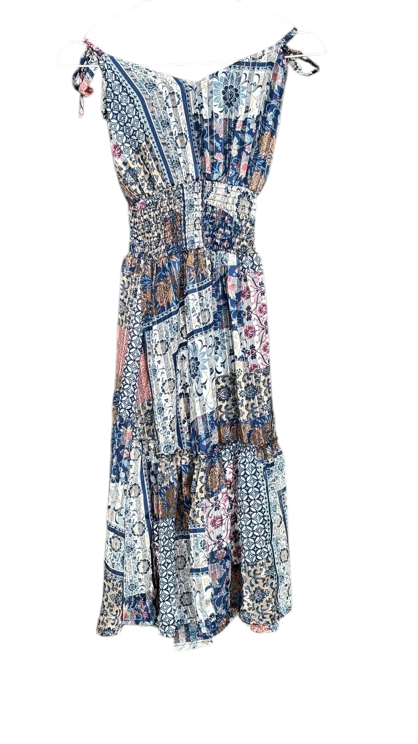 Unbranded Women’s Patchwork Dress (Size XS)