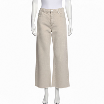 ZARA Women’s Frayed Hem Jeans (Size S)