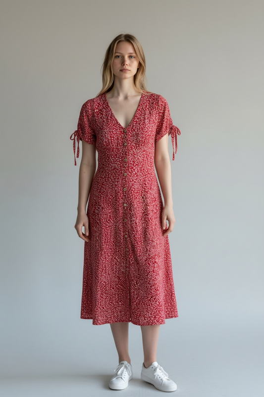 Universal Thread Romantic Women's Floral Dress (Size S)