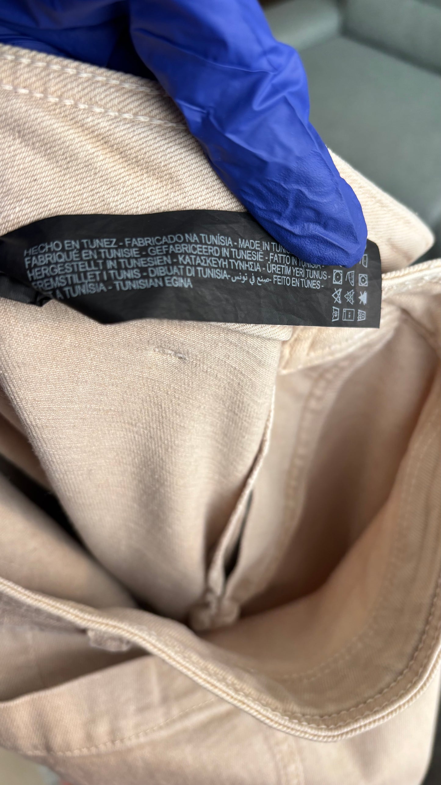 ZARA Women’s Frayed Hem Jeans (Size S)