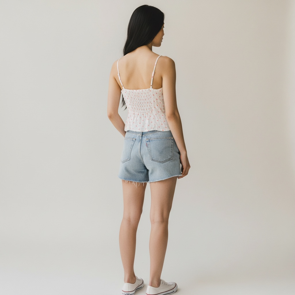 Zara Women's Polka Dot Top (Size S)