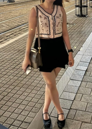 Love X7 Women's Pinteresty Floral Top (Size One size)