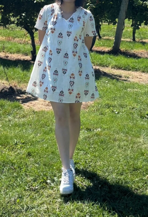 Bombay Paisley Women's Dress (Size M)