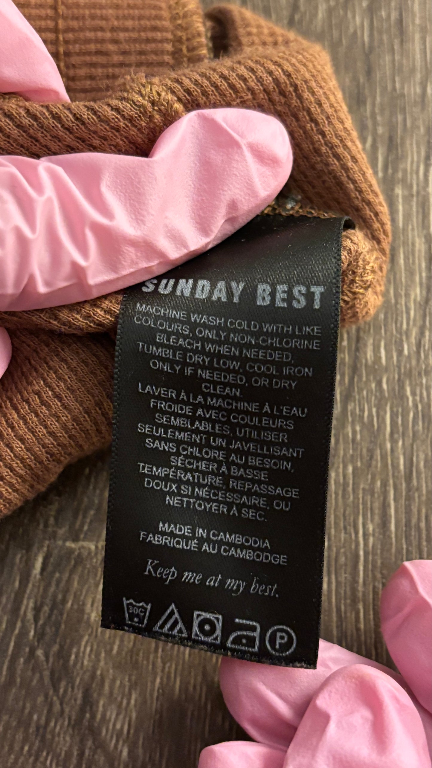 Sunday Best Women's Ribbed Flared Pants (Size M)