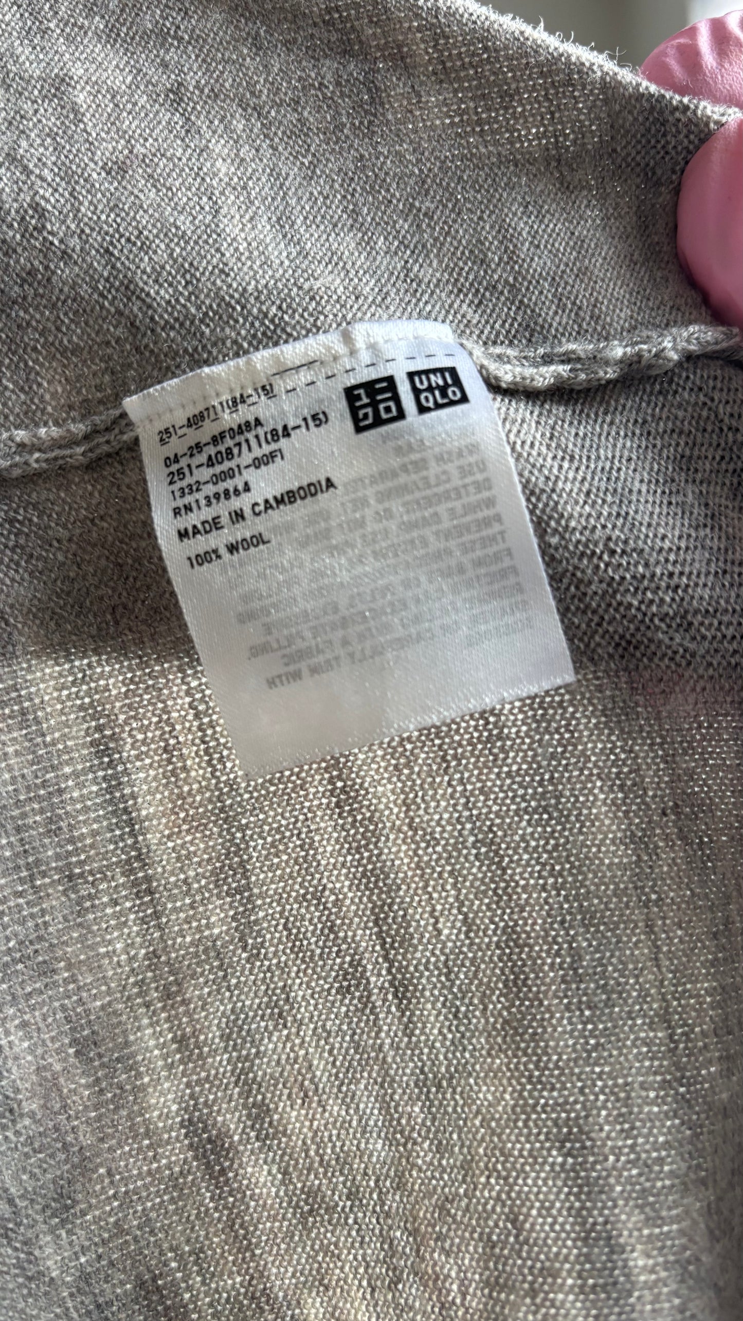 UNIQLO Women's 100% Wool Sweater (Size S)