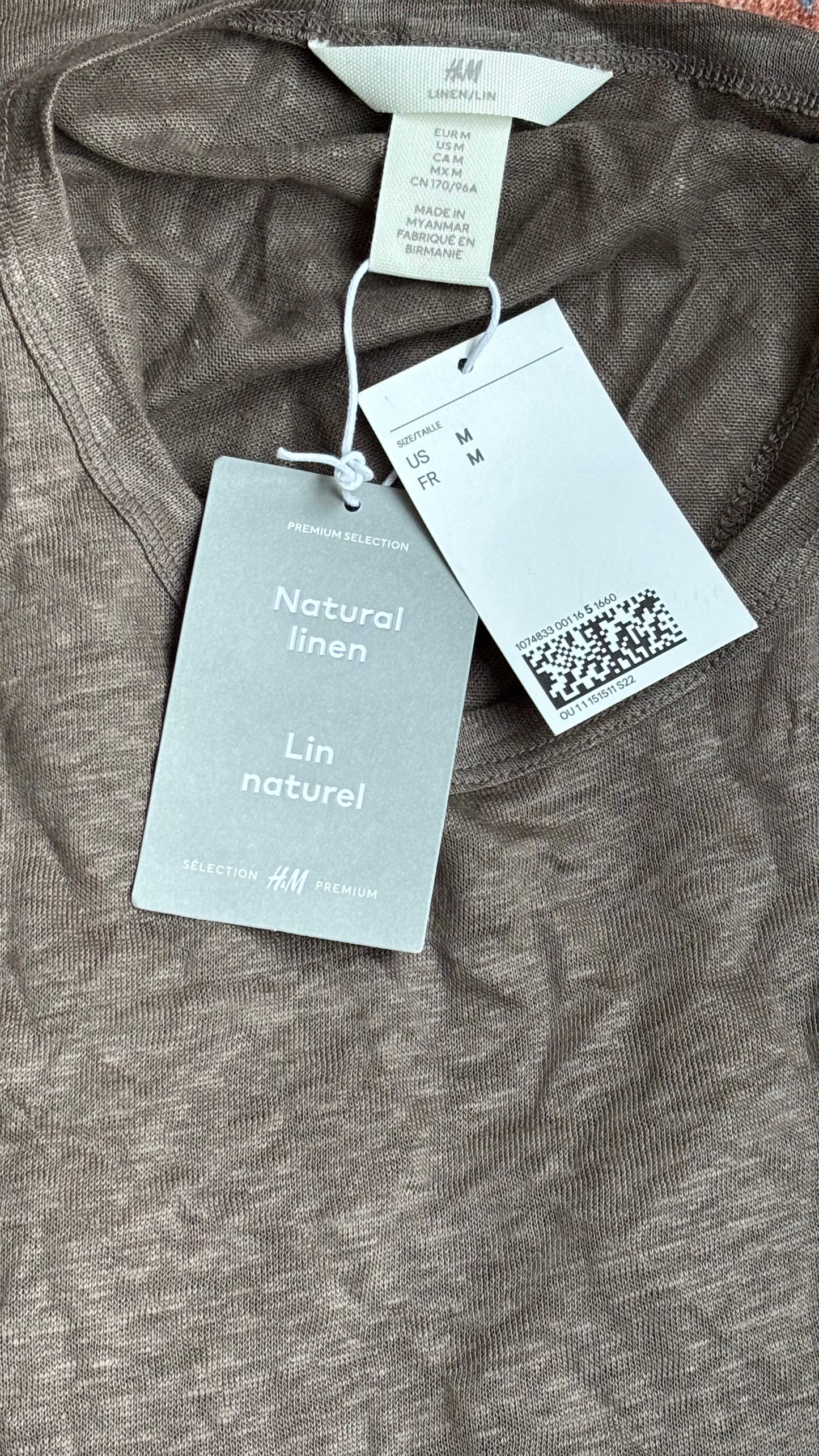 H&M Women's Linen Top (Size M)