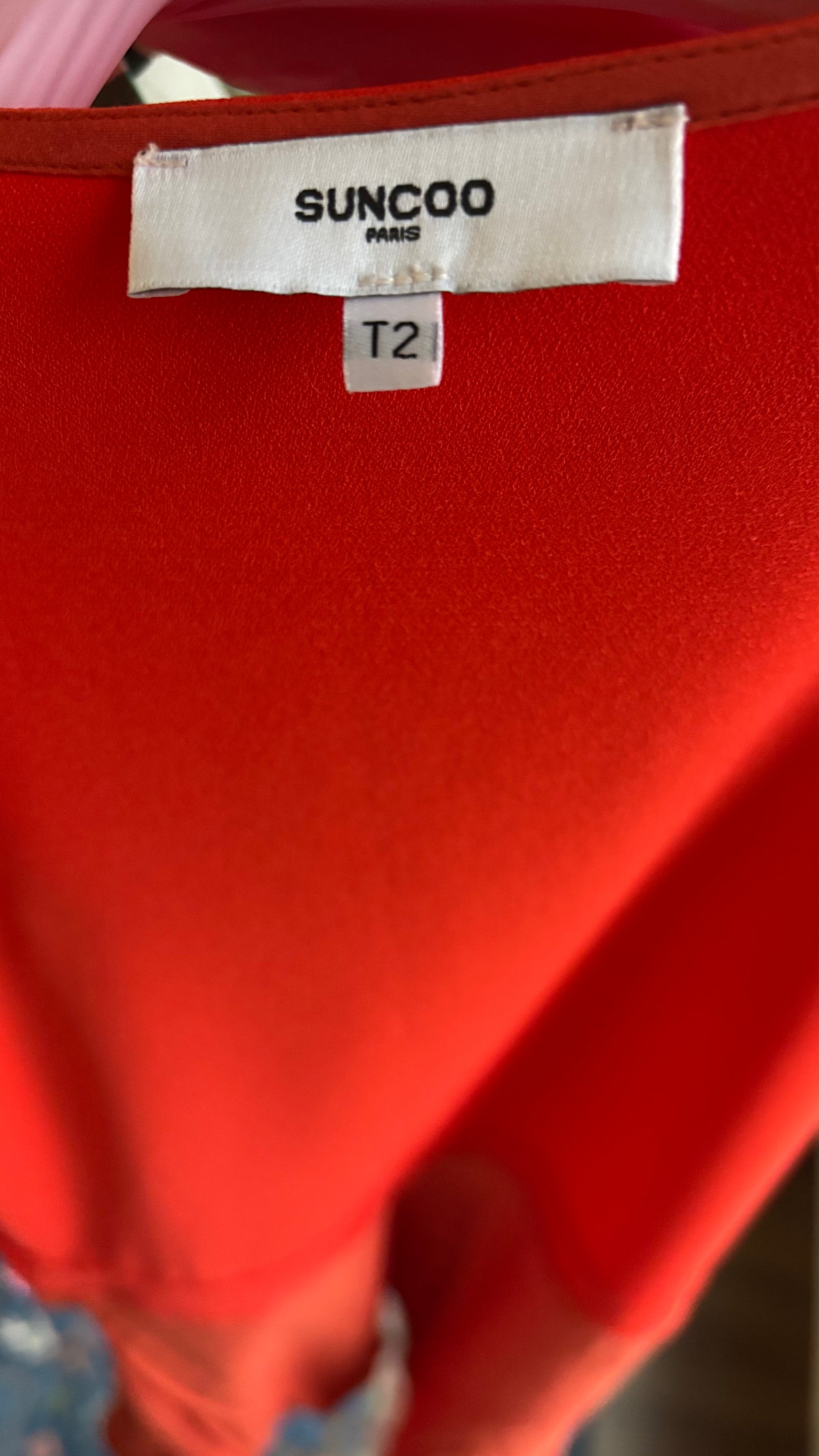 SUNCOO PARIS Women’s Feminine Wrap Dress (Size S)