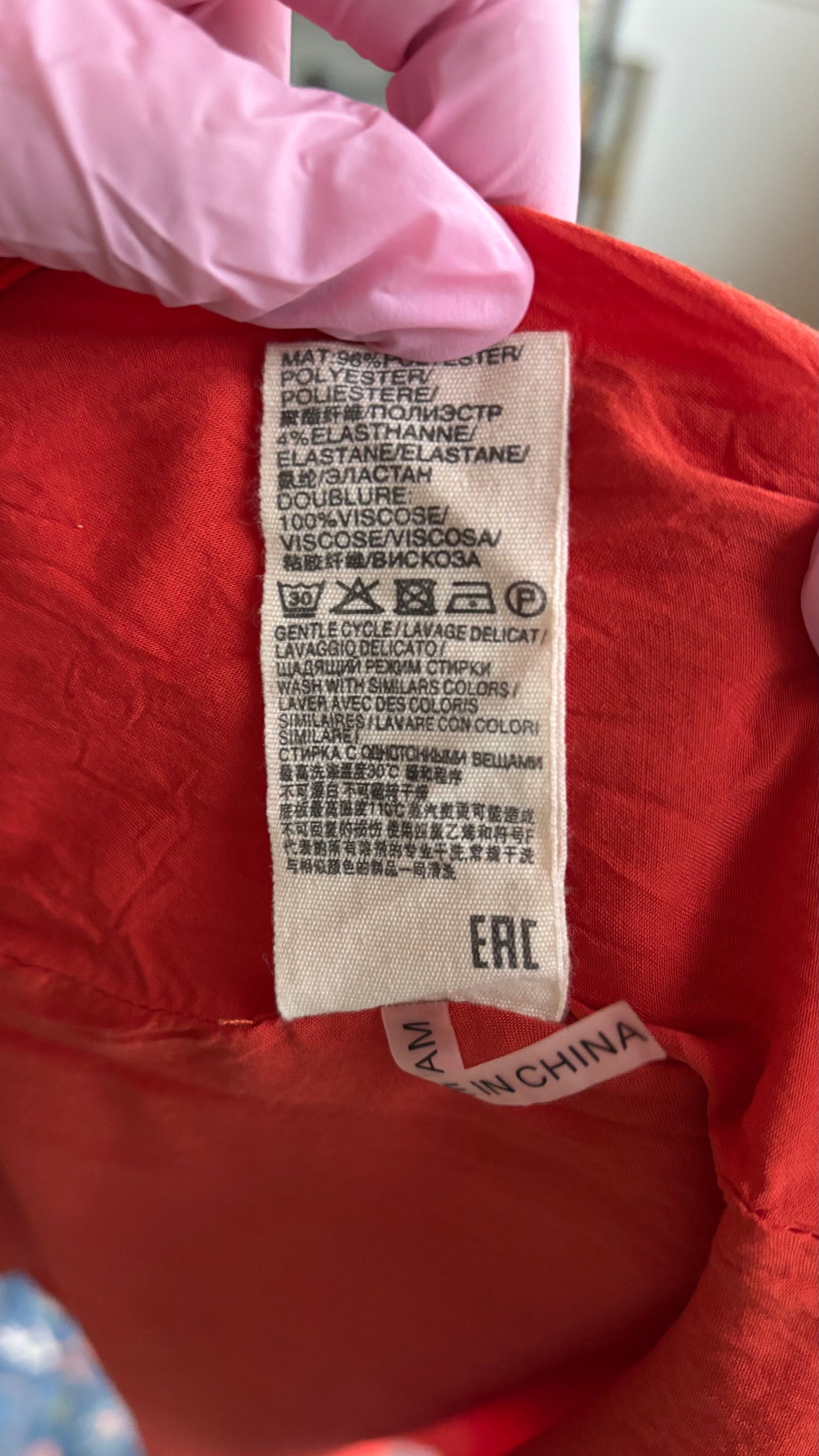 SUNCOO PARIS Women’s Feminine Wrap Dress (Size S)