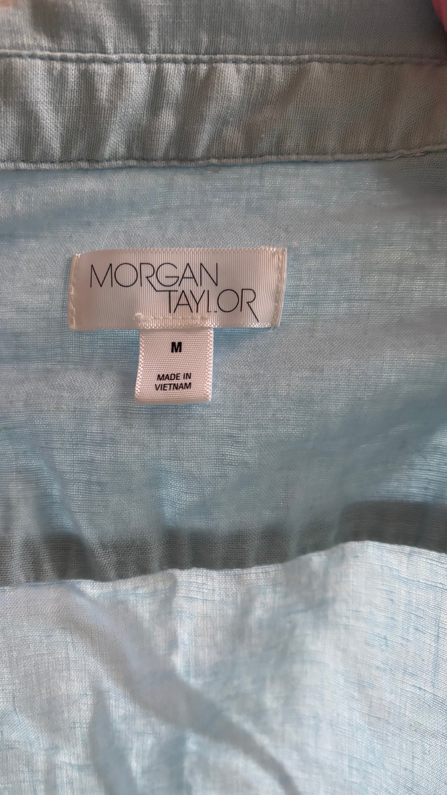 Morgan Taylor Women's Linen Top (Size M)