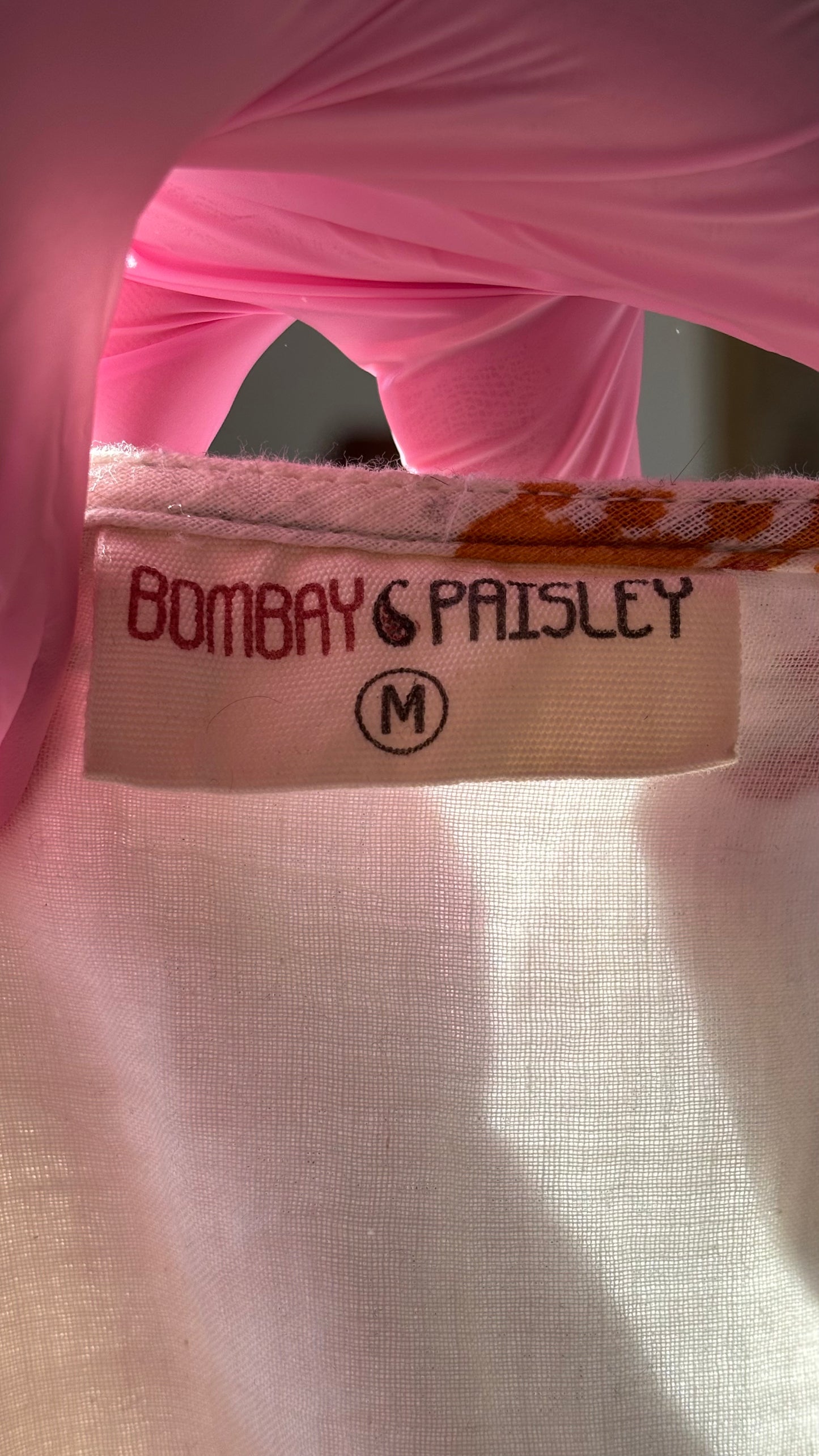 Bombay Paisley Women's Dress (Size M)