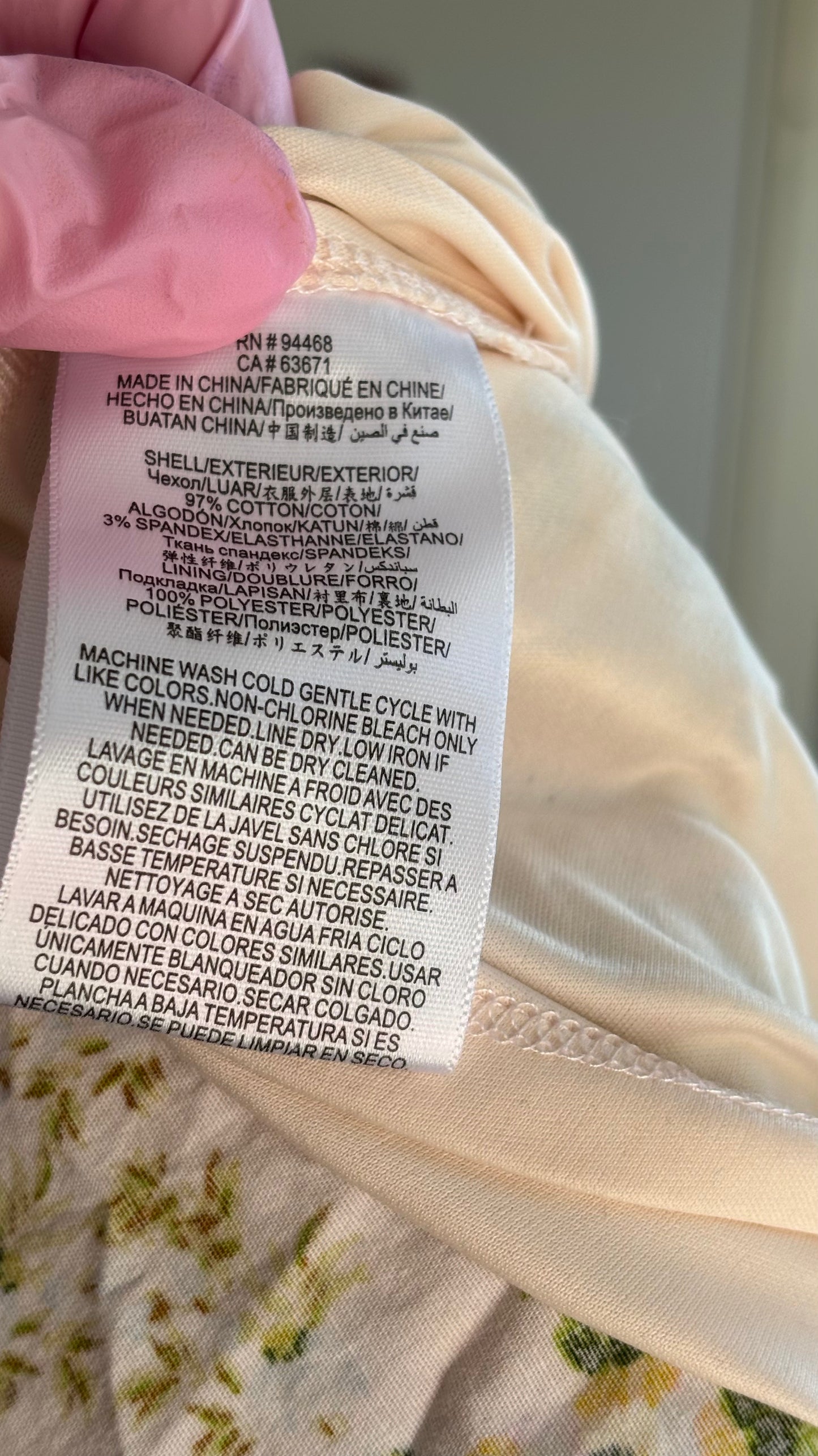 BCBGENERATION Women's Floral Dress (Size S)