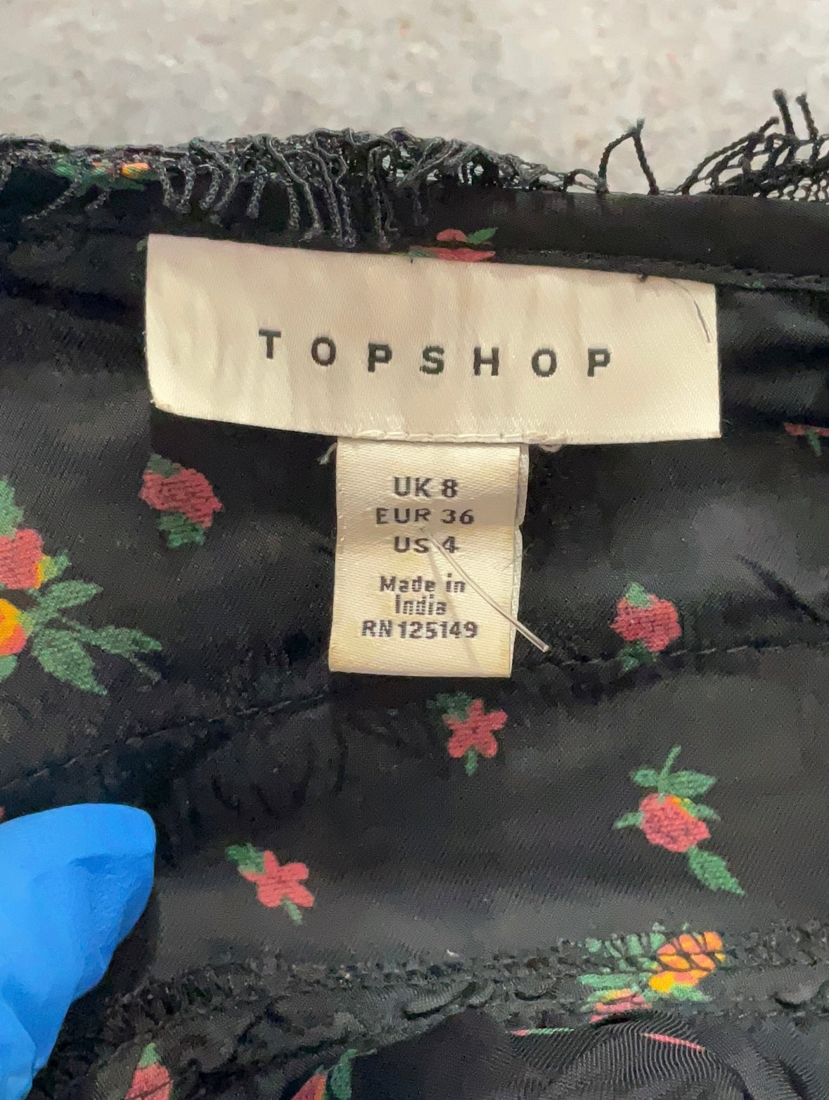 TOPSHOP Women's Dreamy Lace Cami (Size S)