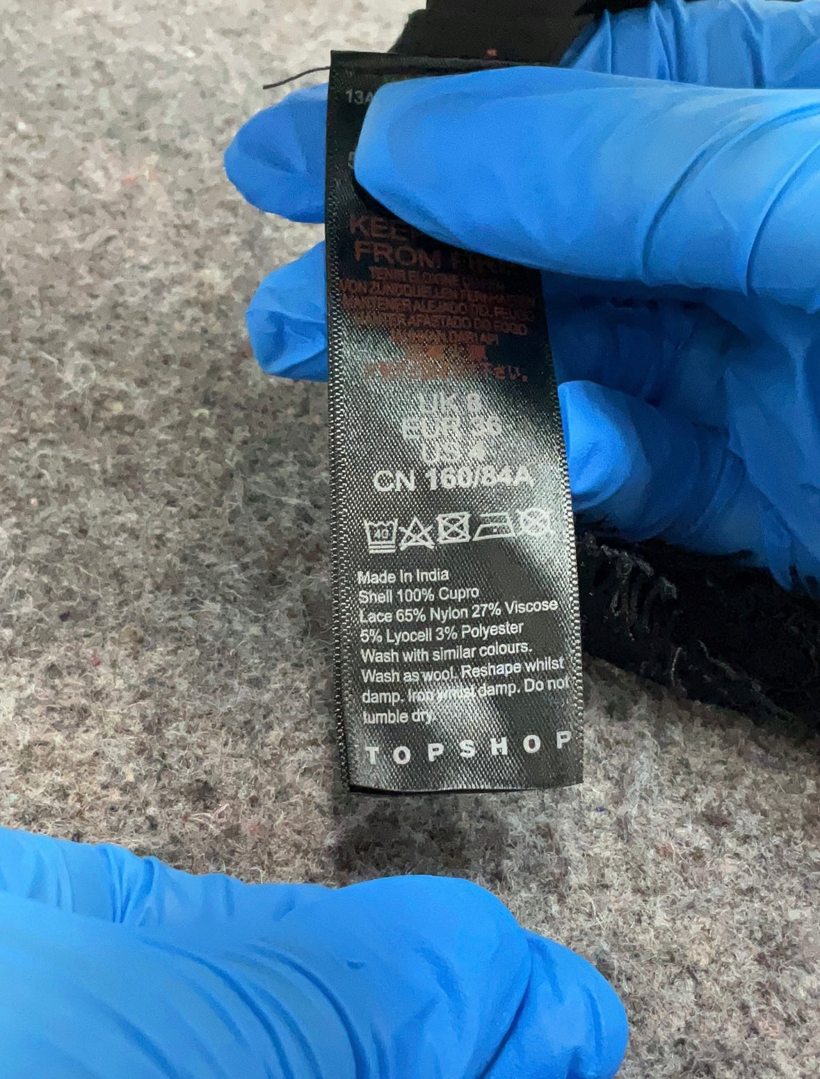 TOPSHOP Women's Dreamy Lace Cami (Size S)