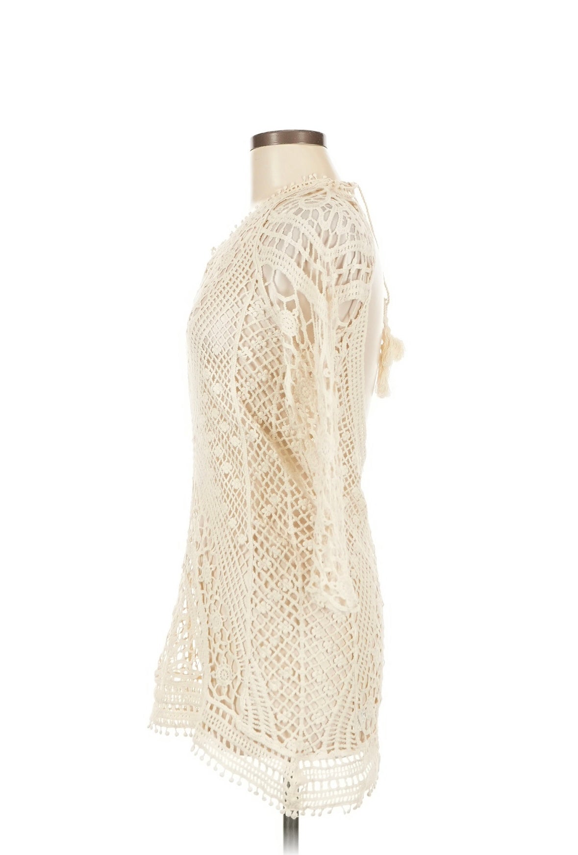 Women’s Crochet It-Girl Beach Cover Up (Size M)