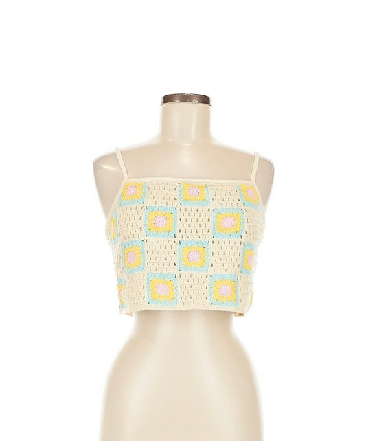 Wild Fable Women's Pinteresty Crochet Top (Size M)