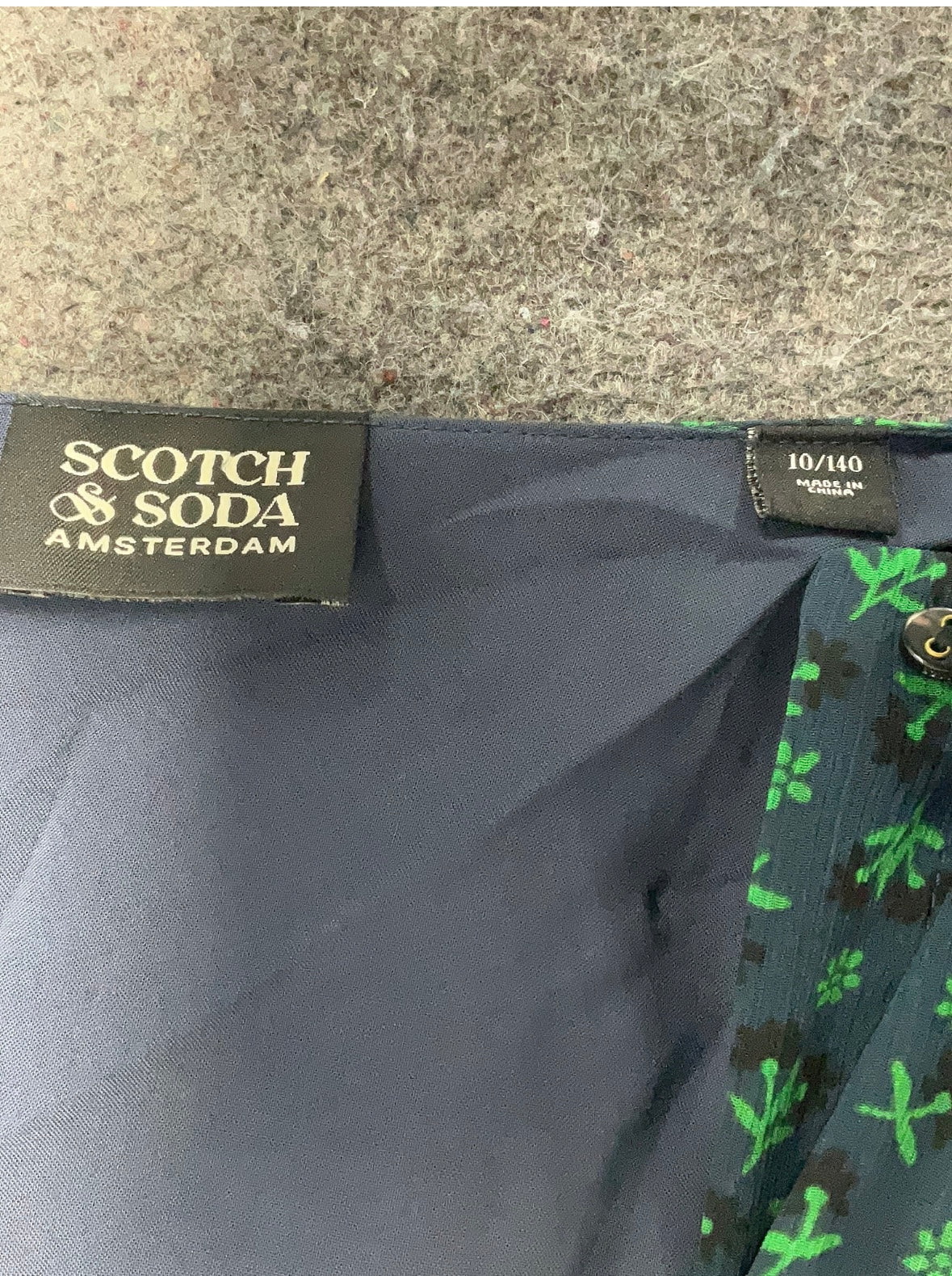 Scotch & Soda Women's Elegant Floral Dress (Size M)