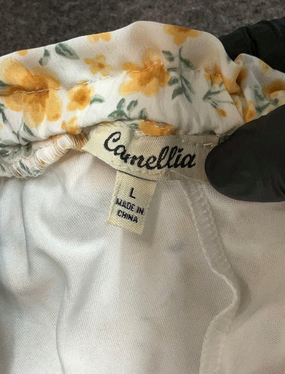 Camellia Women's Flirty Floral Dress (Size L)