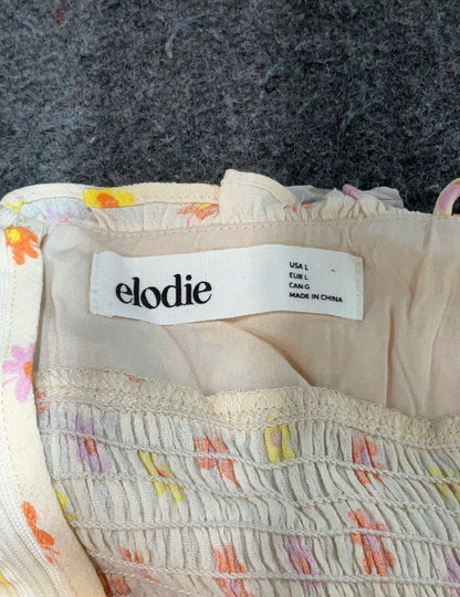 elodie Dainty Women's Floral Cocktail Dress (Size L)