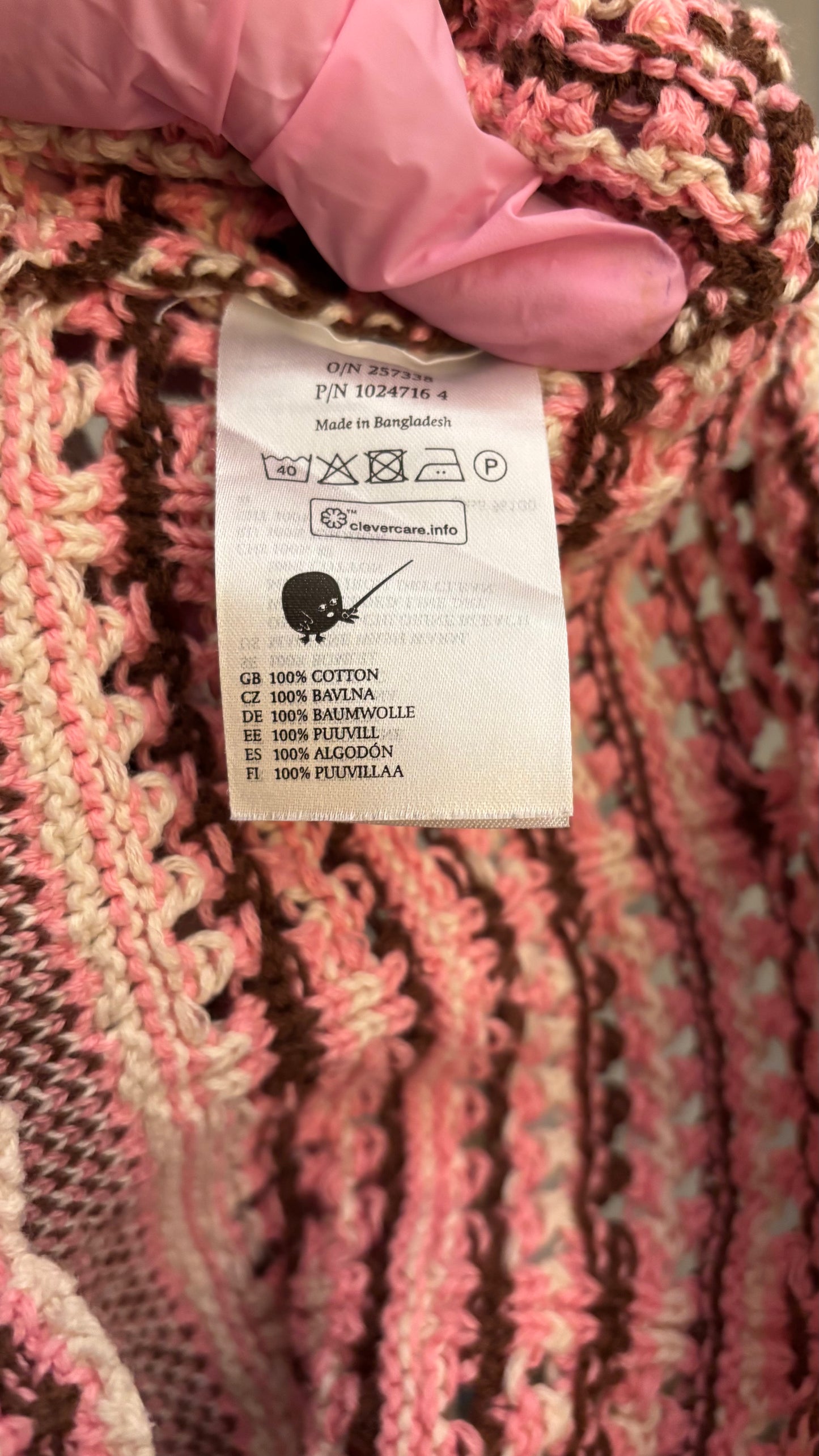 MONKL Women's Pinteresty Crochet Top (Size XS)