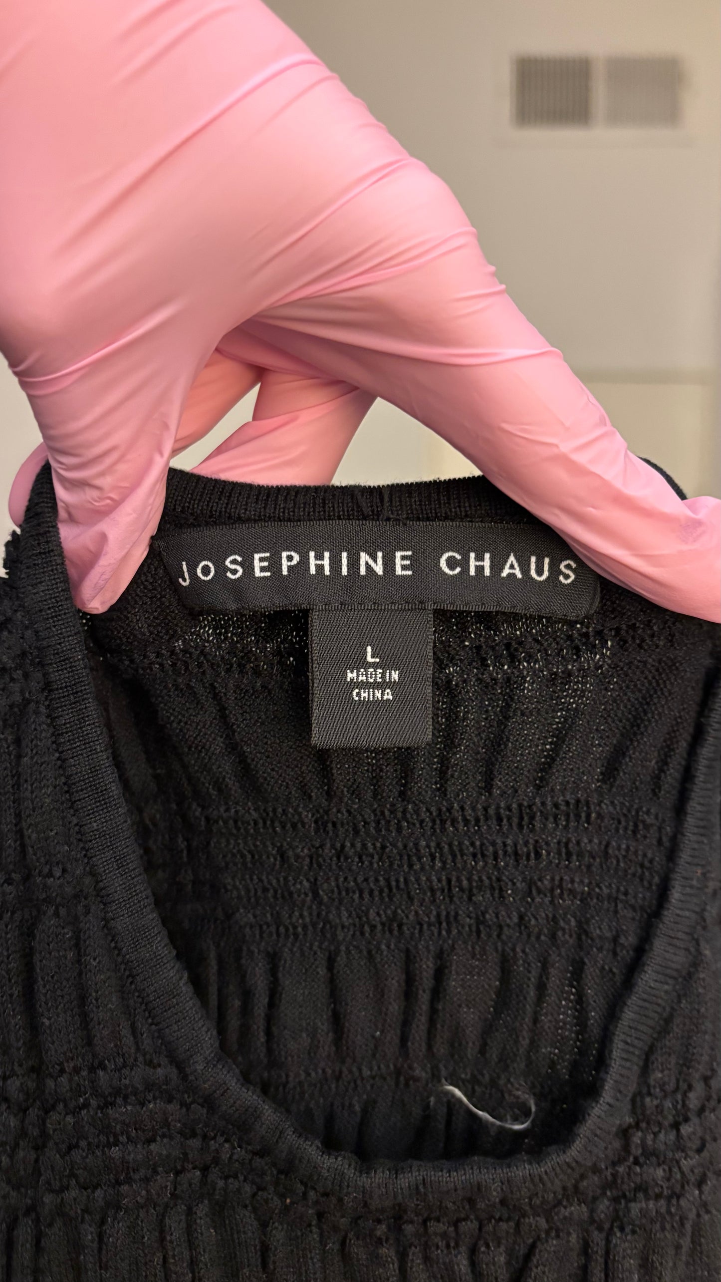 Josephine Chaus Paris Chic Women's Silk Top (Size L)