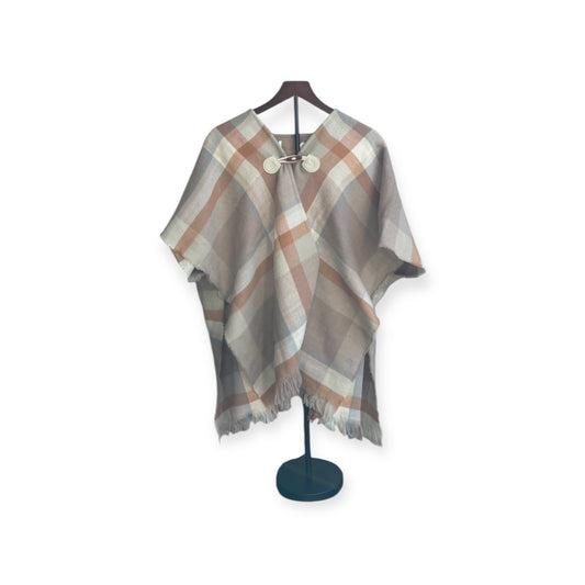 Women's Vintage Wrap Poncho (Size One size)