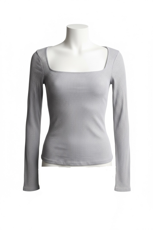 H&M Women's Ribbed Top (Size S)