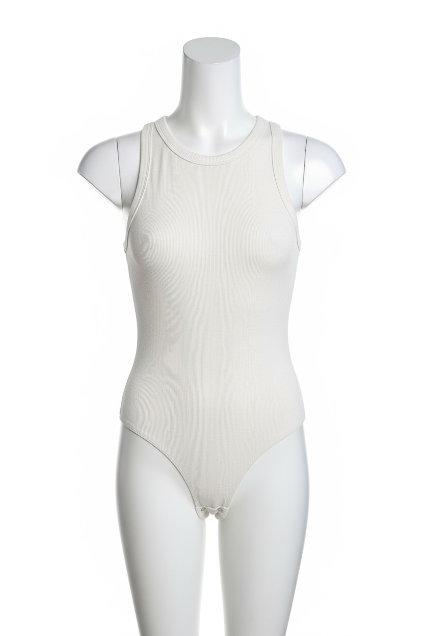 American Eagle Women's Ribbed Bodysuit (Size M)