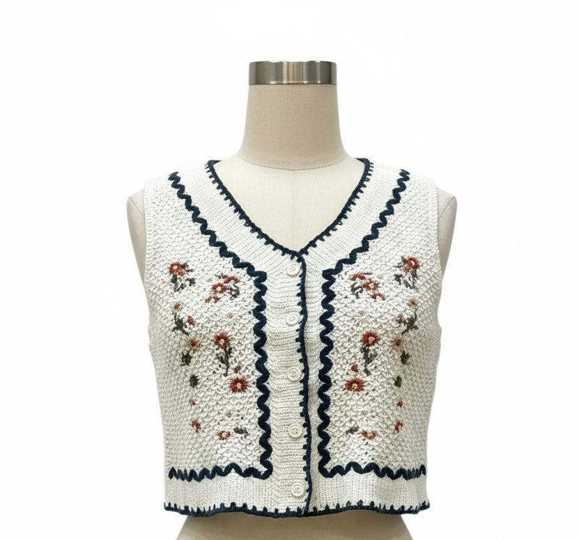 Love X7 Women's Pinteresty Floral Top (Size One size)