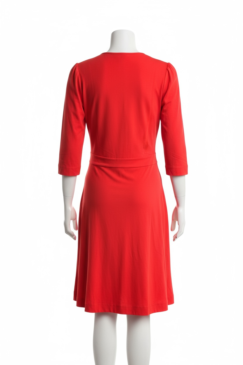 SUNCOO PARIS Women’s Feminine Wrap Dress (Size S)