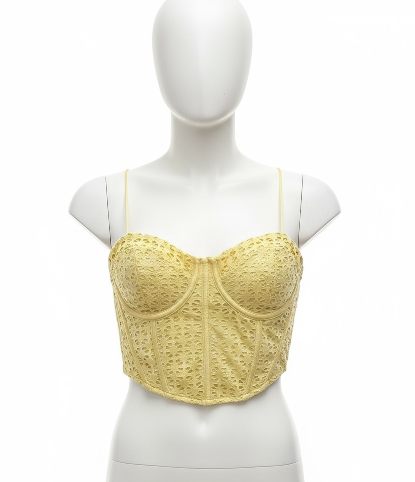 Bershka Women's Corset Style Top (Size M)