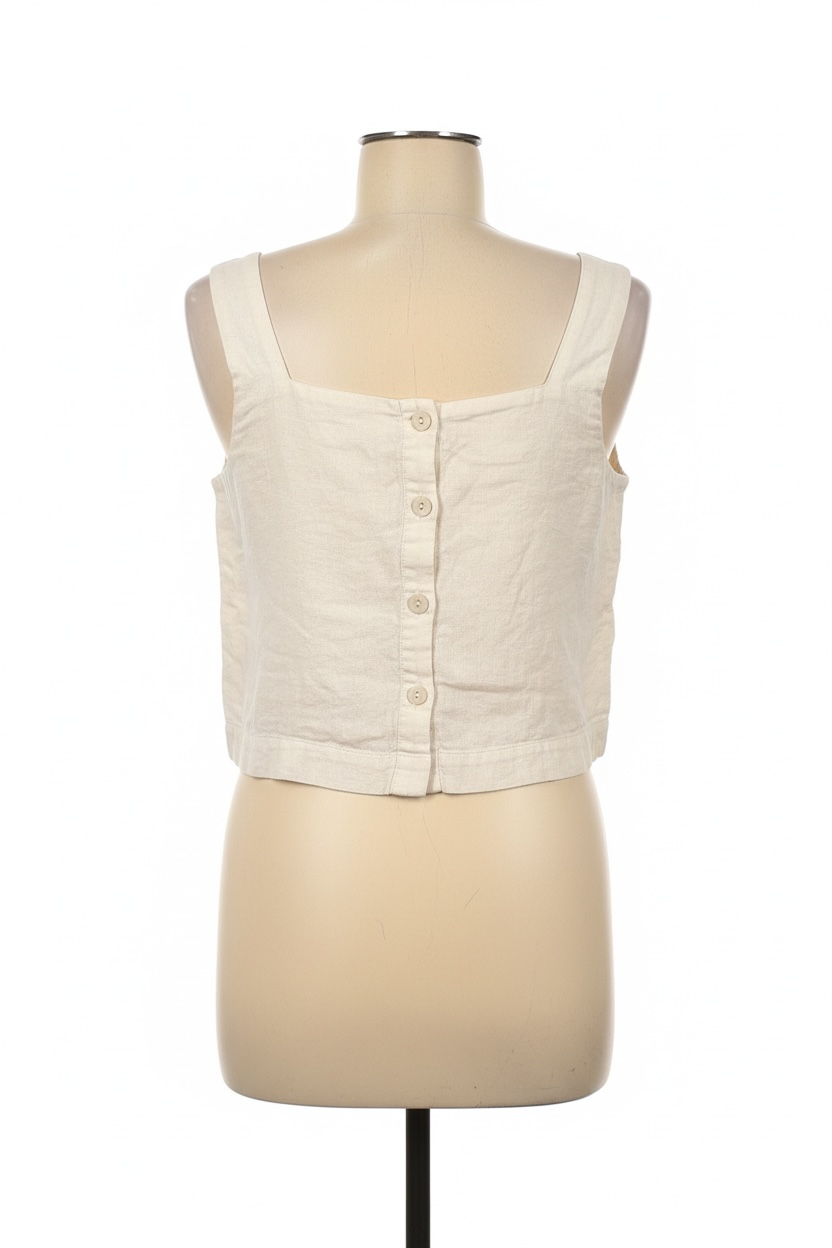 GAP Women's Breezy Linen Blend Top (Size M)